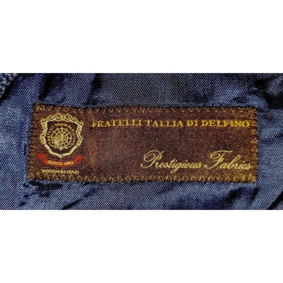 46R 58R Fugaro VBC Cashmere Wool Loose Weave Textured Sport coat Jacket Blazer - Picture 4 of 7